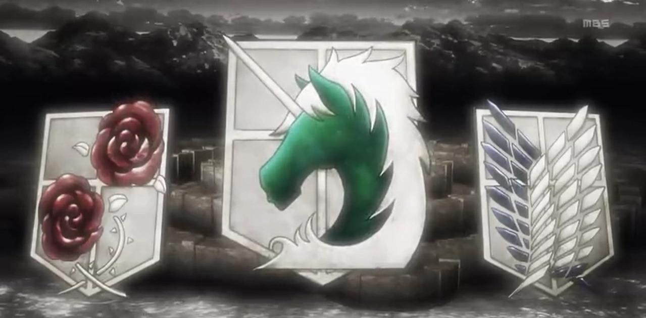 Simbolo Corpo Di Ricerca Attack On Titan