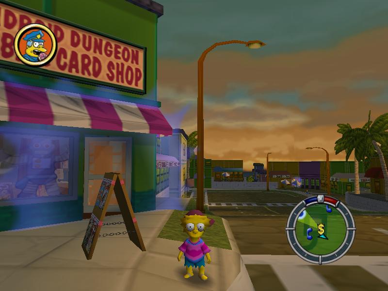 Play the simpsons hit and run