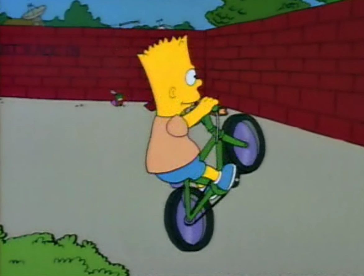 Bart's Bike Simpsons Wiki Fandom powered by Wikia