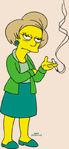 edna krabappel edna krabappel