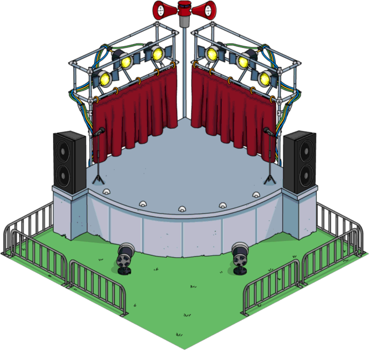 Open Air Stage | The Simpsons: Tapped Out Wiki | Fandom powered by Wikia