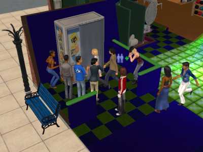Sims 4 woohoo in public