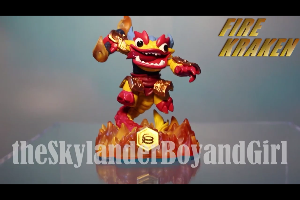 skylanders fire kraken