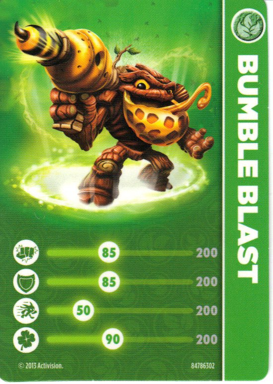 skylanders lightcore bumble blast