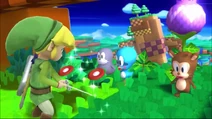 SSB4 Toon Link on Windy Hill.png (1.06 MB) SSB4 Toon Link on Windy Hill