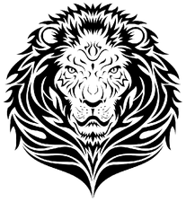 Lion Kingdom Flag - Logo