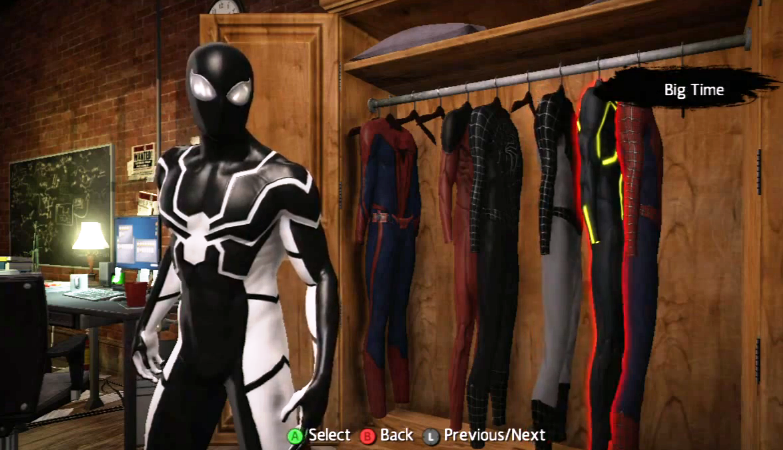 VirtuaMundoTech: The Amazing Spider Man: Roupas Secretas.