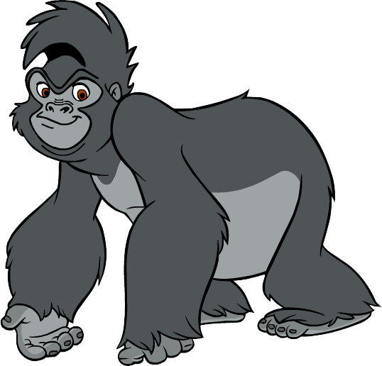 clipart pictures of gorillas - photo #36