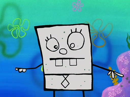 how to pause in doodlebob and the magic pencil