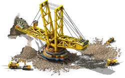 Cubo-Wheel Excavator