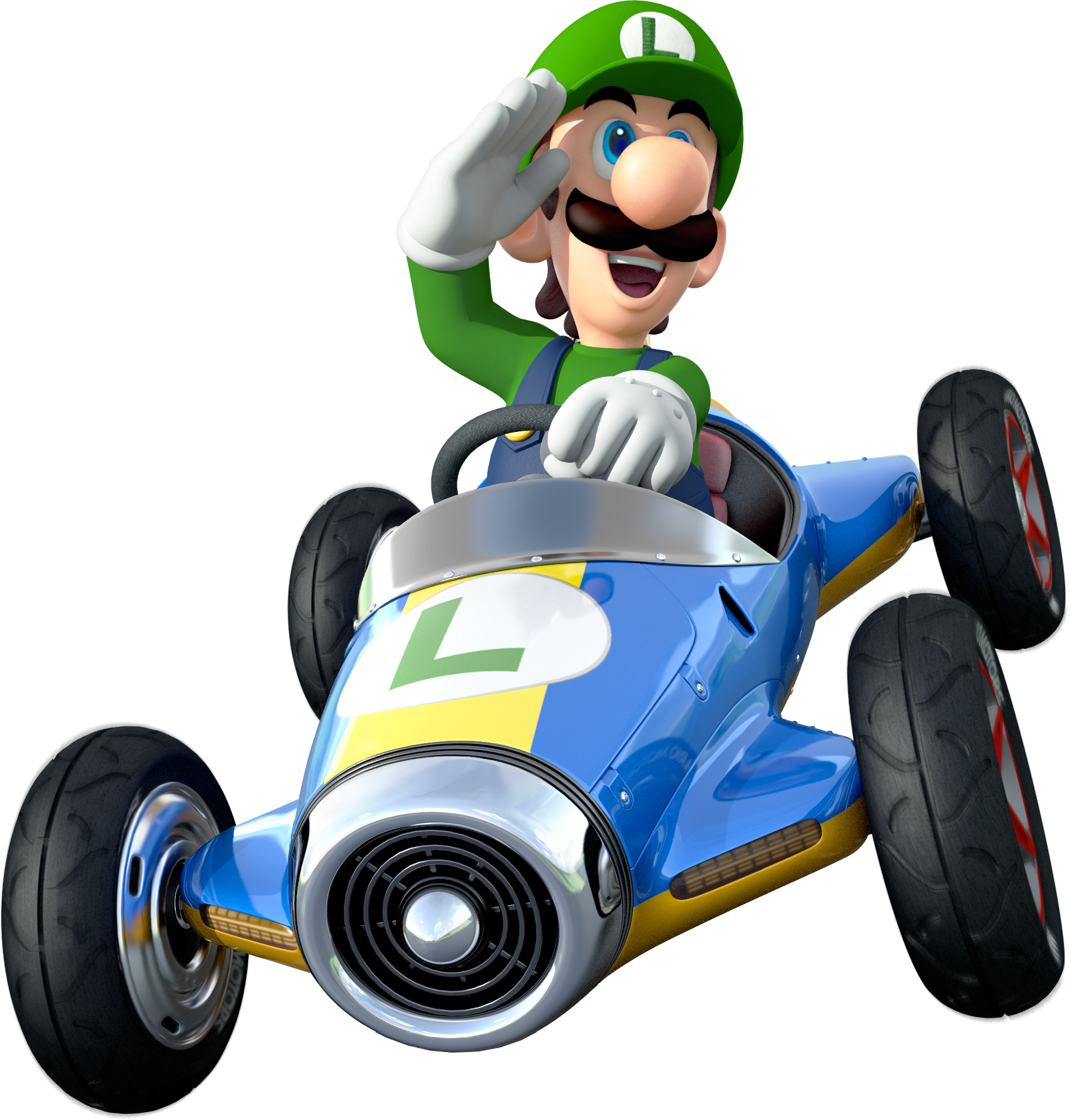 ArchivoArt de Luigi en Mario Kart 8.png SmashPedia Fandom powered