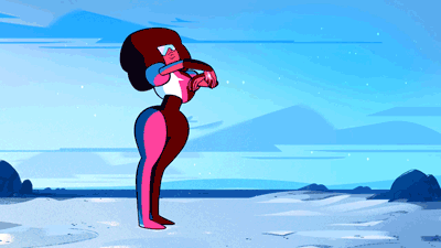 Image result for garnet and amethyst fusion dance gif