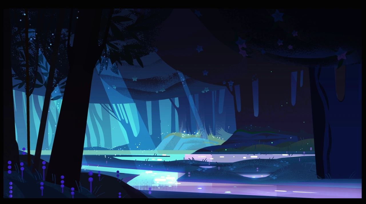 Image The Answer Background Forest.png Steven Universe Wiki