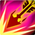 Wedge Arrow (Fire)