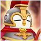 Pinguim Cavaleiro Icon (Fogo)