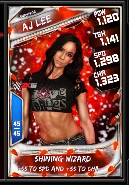AJ Lee | The WWE Supercard Wiki | Fandom powered by Wikia