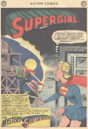 The Mystery Supergirl