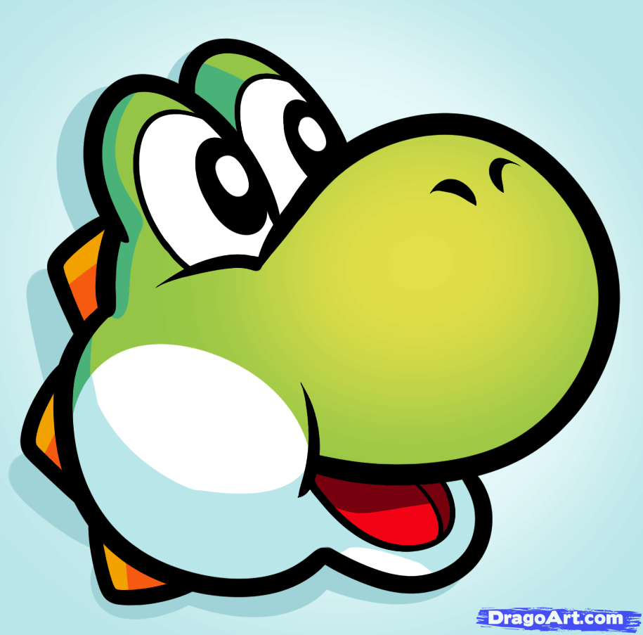 Image - How-to-draw-yoshi-easy 1 000000011520 5.png - Super Smash Bros. Bowl Wiki - Wikia