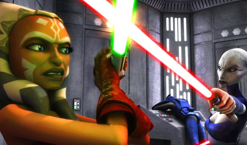 Image Ahsoka Vs Asajj Star Wars Fanon Fandom Powered By Wikia 6327