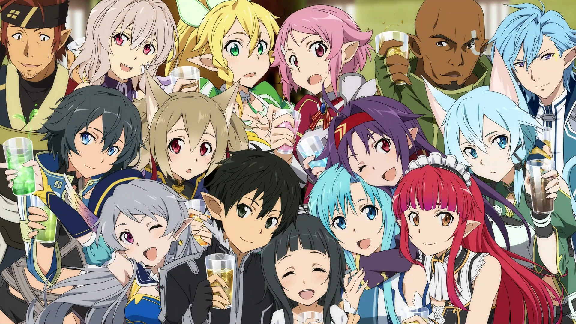 Image LS Group Photo.png Sword Art Online Wiki Fandom powered by
