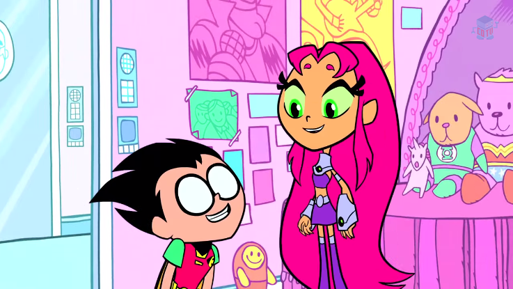 نتیجه تصویری برای star fire teen titans go