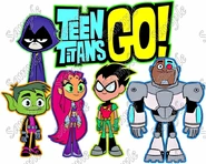 Teen Titans Go Iron On Transfers 1 
