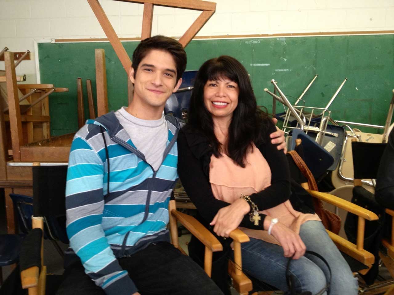 Image TeenWolfNewsTylerPoseyandCyndiGarciaTeenWolfSet2010