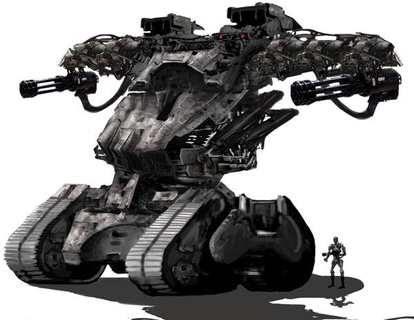 Czołg Hunter-Killer w wersji z filmu Salvation.