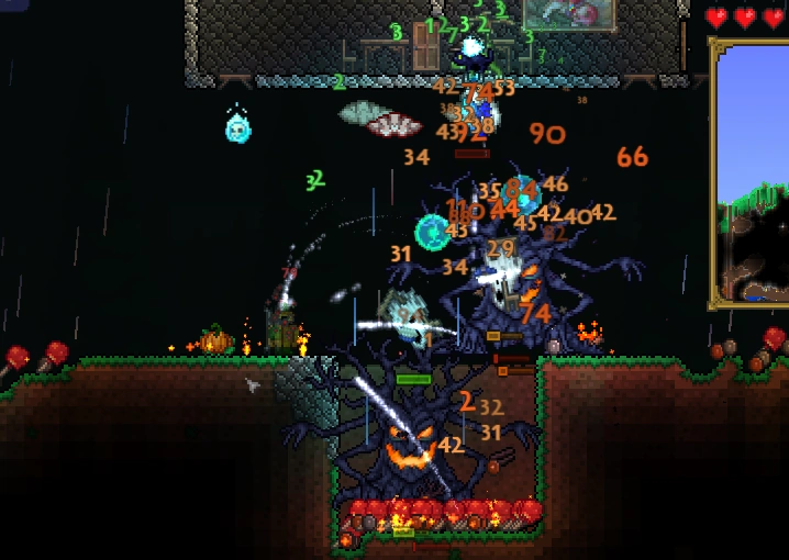 Image Pumpkin Moon Event.png Terraria Wiki Fandom powered by Wikia