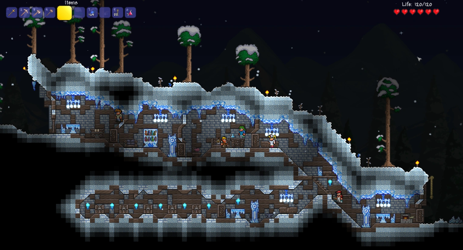 Image Ice Themed House.png Terraria Wiki Fandom powered by Wikia