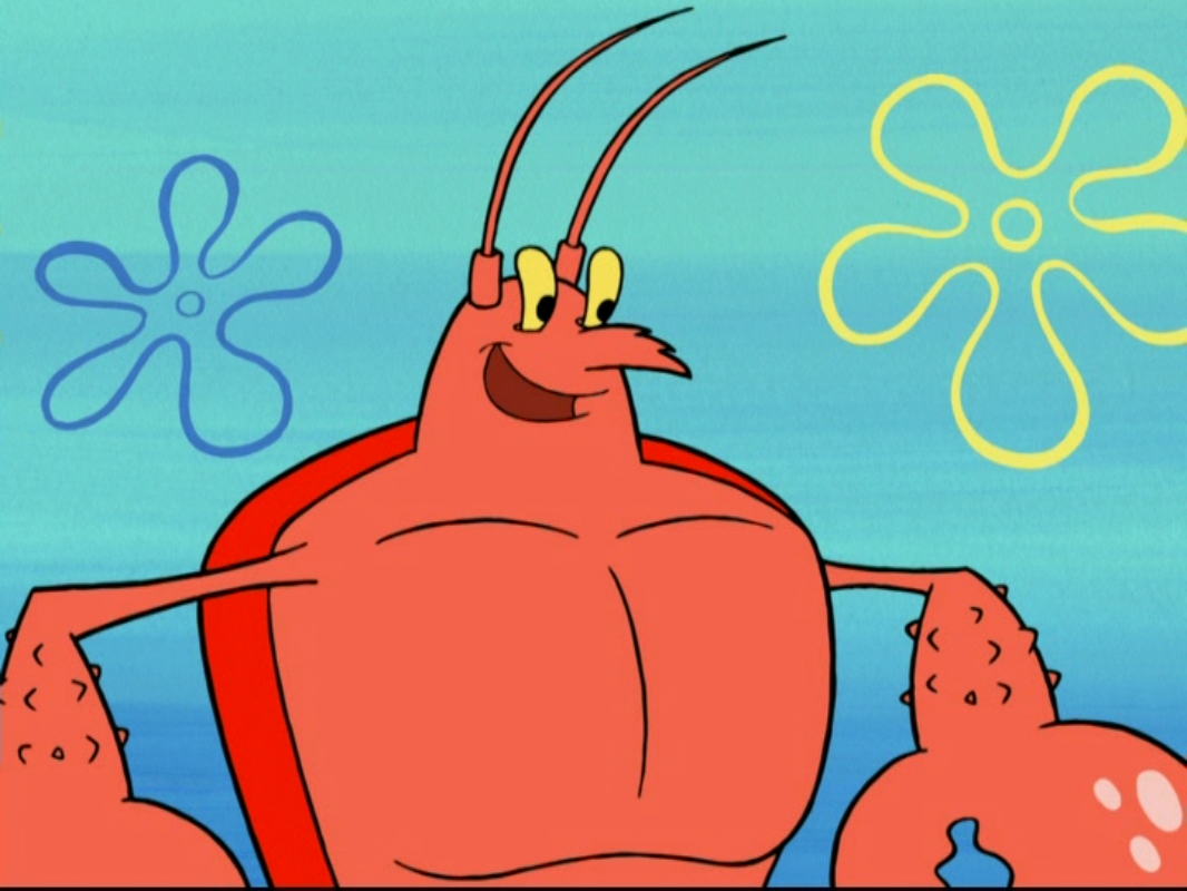 Larry the Lobster The Spongebob Squarepants Fan Club Wikia Wiki