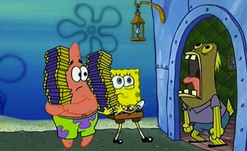 Image - Spongebob-chocolate-with-nuts.jpg | The Amazing ...
