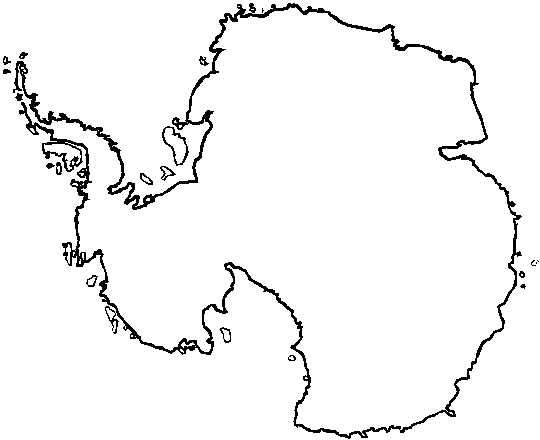 Image - Blank map of antarctica.gif | TheFutureOfEuropes Wiki | FANDOM ...
