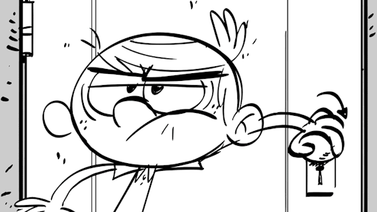 Image - S1E09B SB Lincoln opens door.gif | The Loud House Encyclopedia