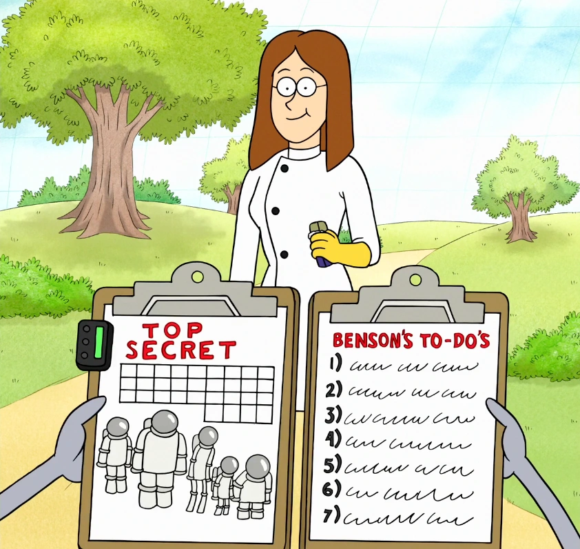 Image S7E32.008 Benson Looking at Pam.png Regular Show Wiki