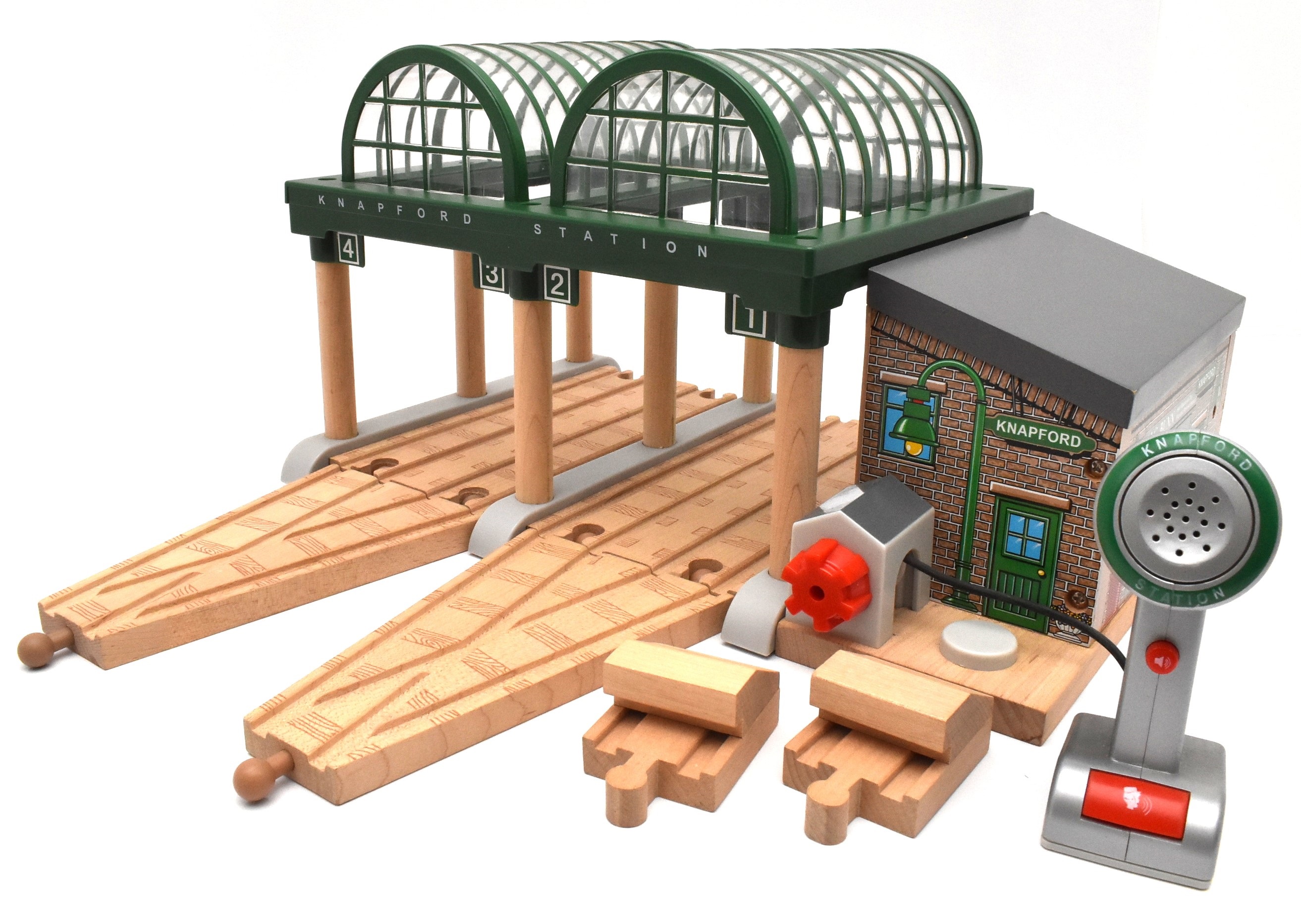thomas wooden train station