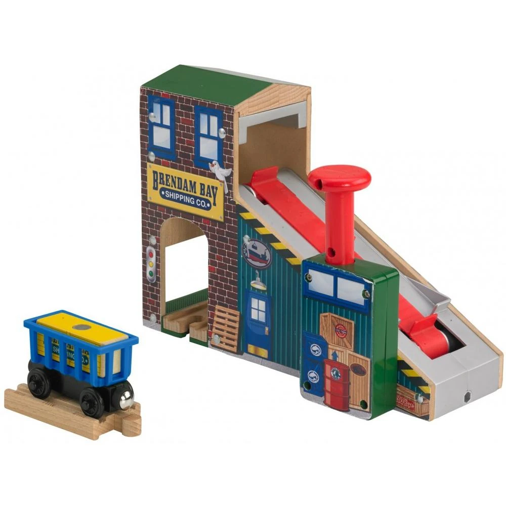 Brendam Bay Cargo Loader Thomas Wooden Railway Wiki FANDOM powered by Wikia