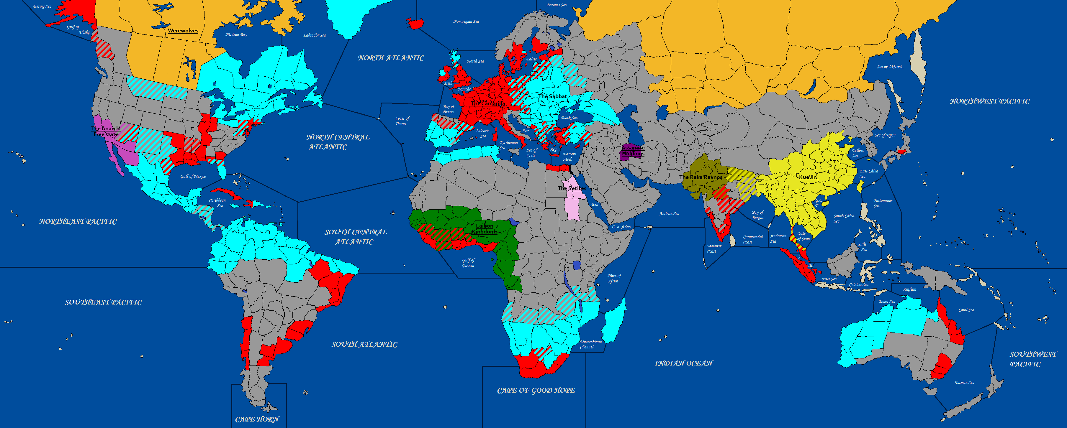 edit map of the world