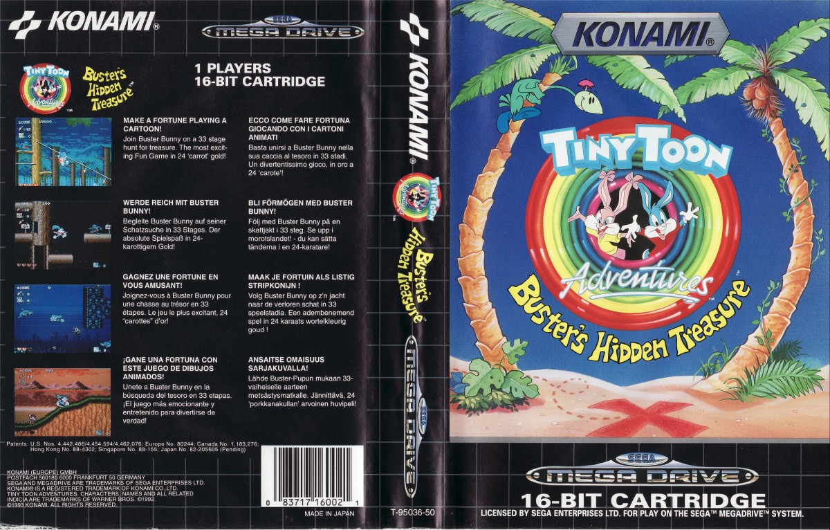 Tiny toon adventures buster hidden treasure rom download