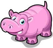 ty pink hippo