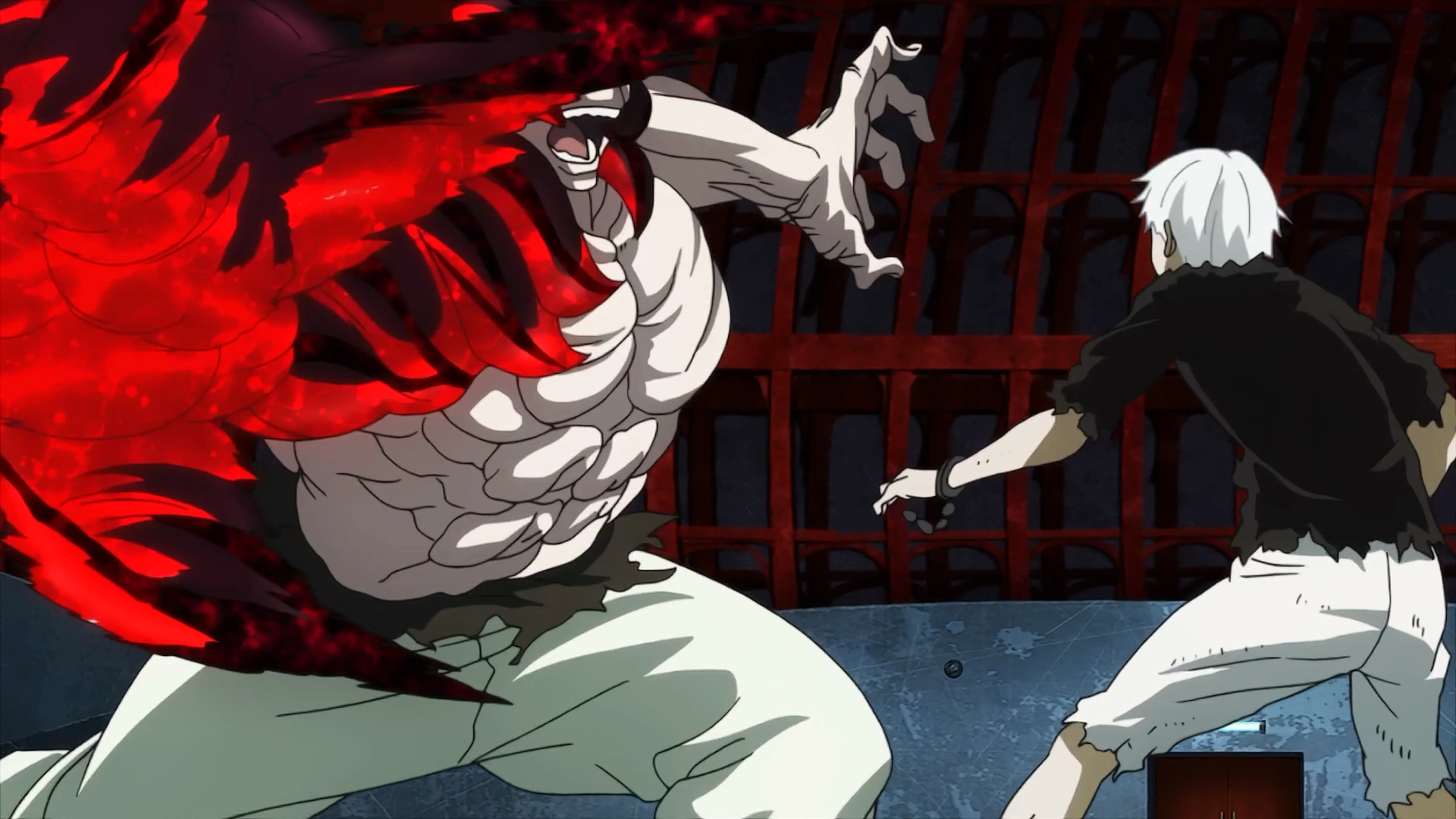 Image Kaneki fighting with Yamori2.png Tokyo Ghoul Wiki FANDOM