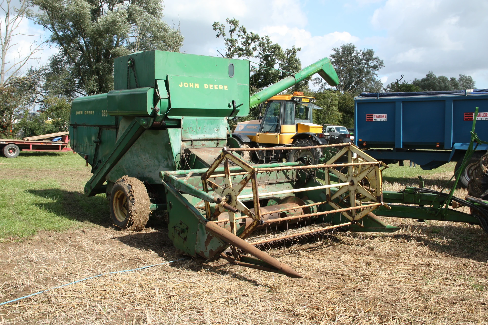 Image John Deere 360 Combine At Barleylands 2011 IMG 6169 JPG 