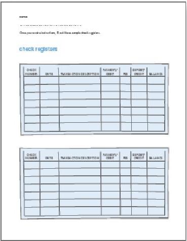 Printables Blank Check Register Worksheet volunteer guide kids checking savings global money wiki a worksheet with check deposit and withdrawal slips