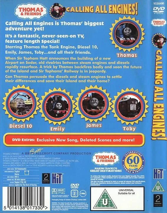 Image CallingAllEnginesUKDVDbackcover.jpg Thomas the Tank Engine