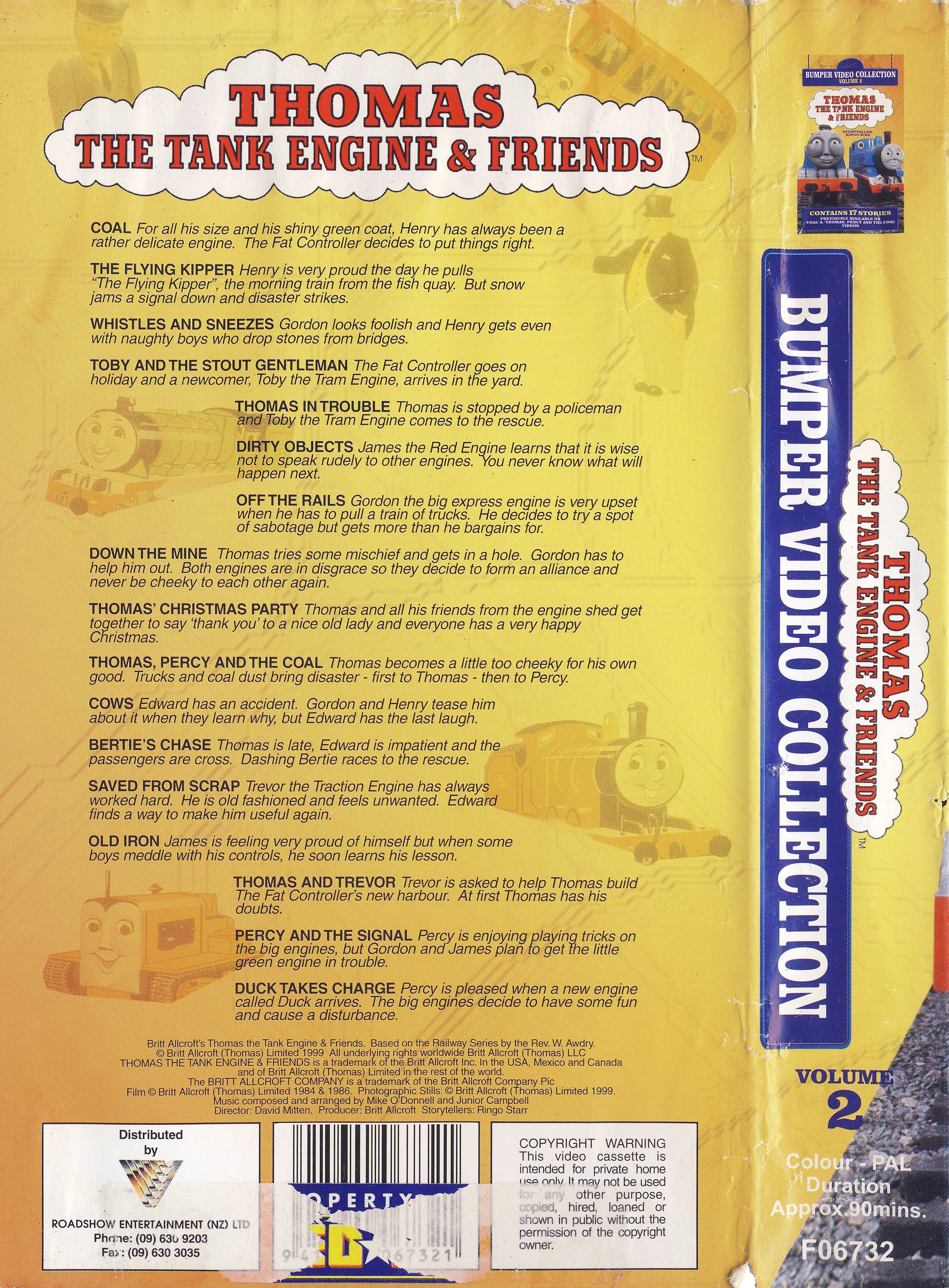 Image BumperVideoCollectionVolume2BackCoverandSpine.jpg Thomas the