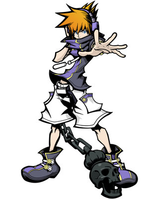 draw kingdom hearts or twewy style avatar or icon