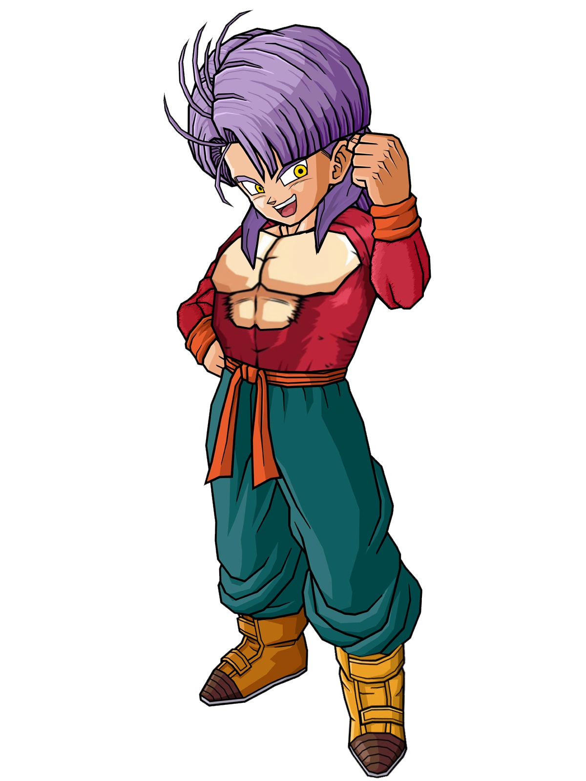 Image Kid trunks ssj4 by spongebossd2yfmrc.png Ultra Dragon Ball