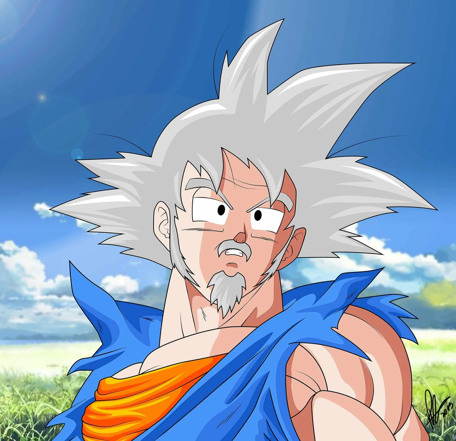 Image Old goku by totyjarcord5rvb1q.jpg Ultra Dragon Ball Wiki
