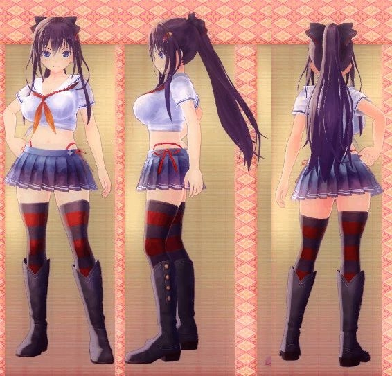 Eig jeder Chara von Valkyrie drive. Die schauen körperlich alle ziemlich gleich aus. Definitiv und ohne Zweifel vom körper her nicht weit genug entwickelt um volljährig zu sein. 