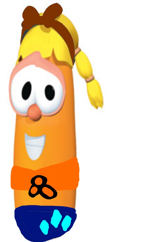 Image - Laura carrot as apple jack 2.png | VeggieTales - It's For the